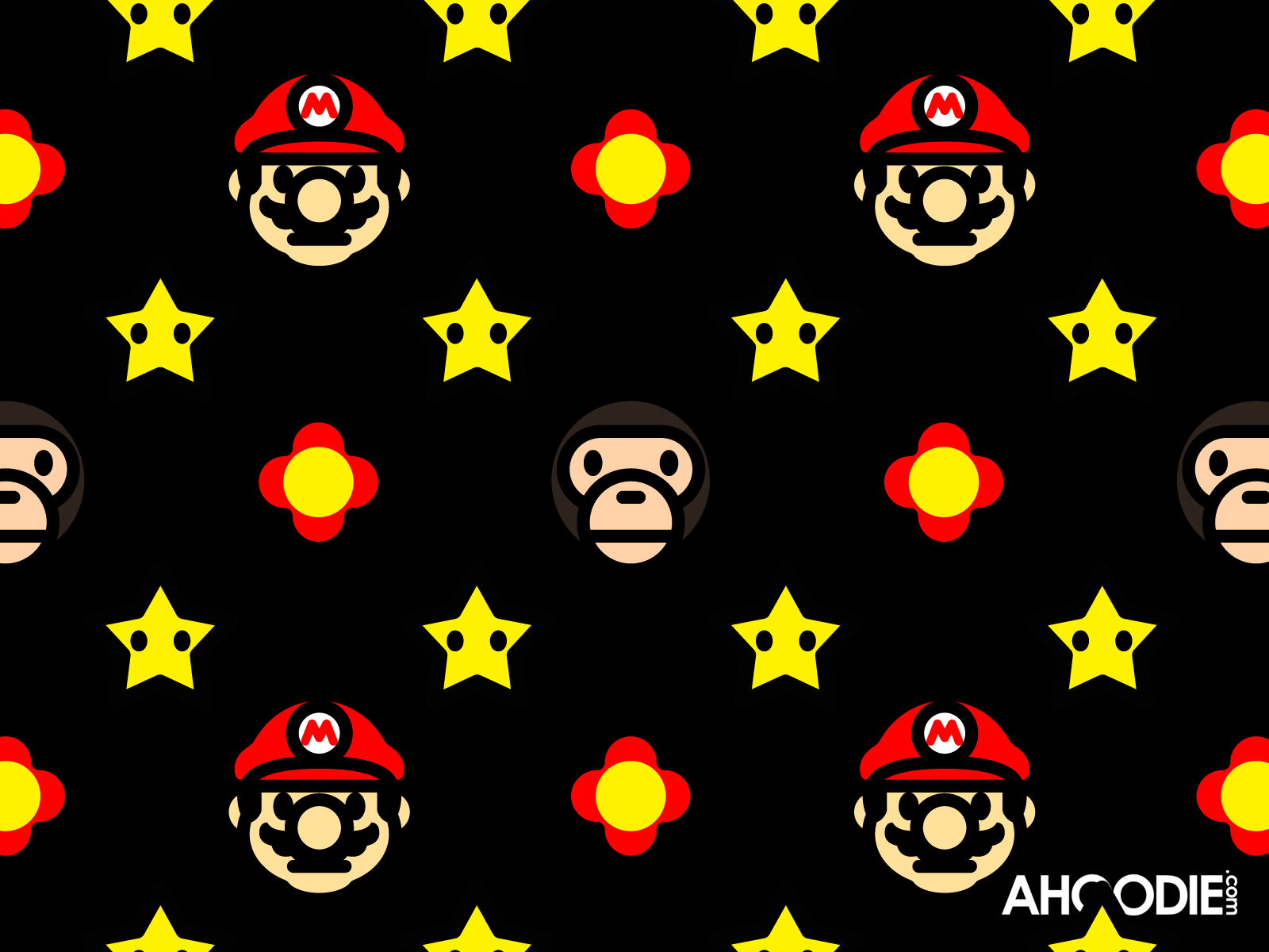 WALLPAPERS: BAPE MARIO TO MILO, the only place where you'll find them